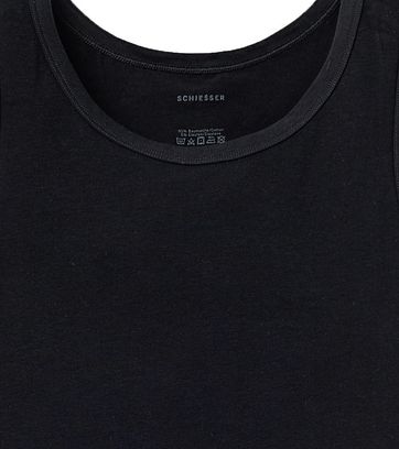 Schiesser Singlet Schwarz
