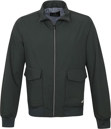 Scotch and Soda Bomber Jacke Dunkelgrün