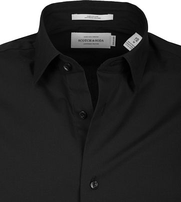 Scotch and Soda Hemd Schwarz