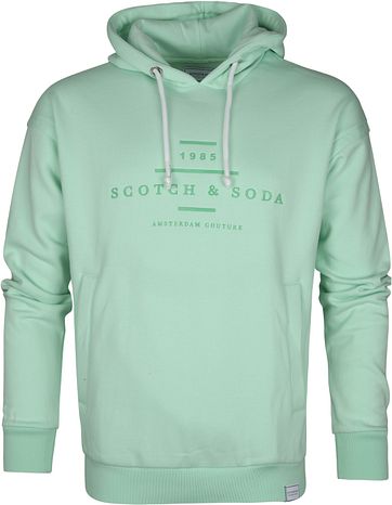 scotch and soda green sweater