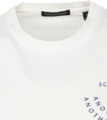 Scotch and Soda Longsleeve T-shirt Wit