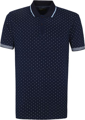 Scotch and Soda Polo Shirt Pique Navy