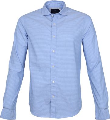 Scotch and Soda Shirt Yarn-Dye Blue
