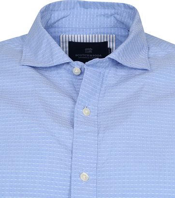Scotch and Soda Shirt Yarn-Dye Blue