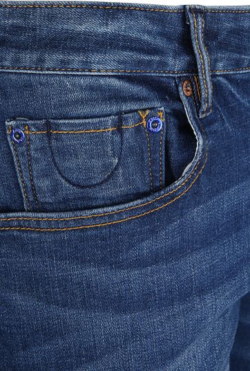 Scotch and Soda Skim Jeans Blau
