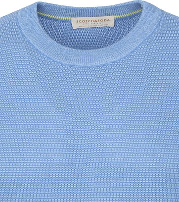 Scotch and Soda Sweater Gebreid Blauw
