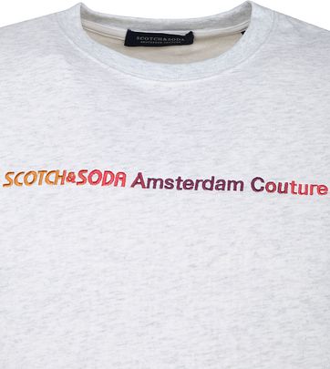scotch and soda logo sweater