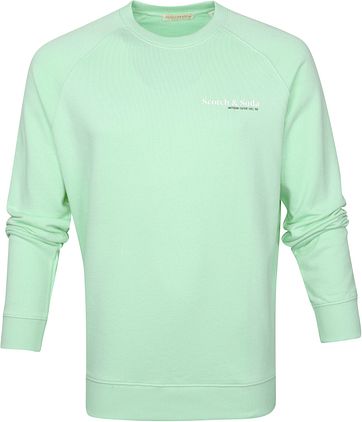 Scotch and Soda Sweater Logo Grün