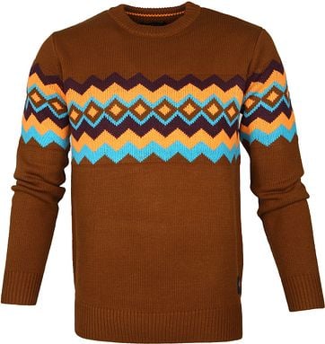 scotch and soda orange sweater