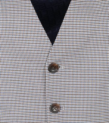 Scotch and Soda Yarn Dye Waistcoat Brown