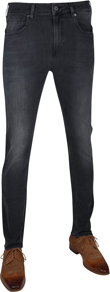 Scotch & Soda Skim Jeans Zwart