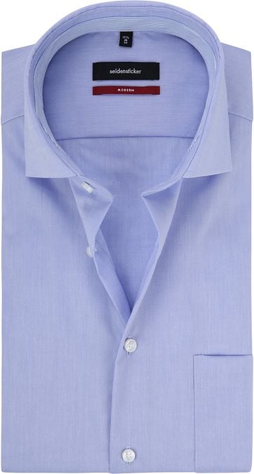 Seidensticker Bügelfrei Modern-Fit Blau