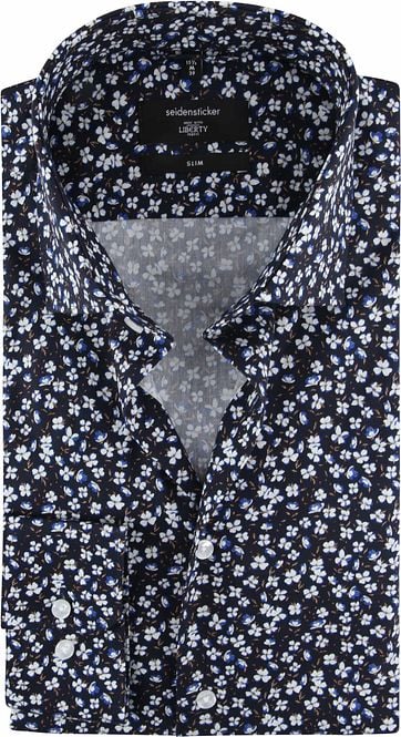 Seidensticker Hemd Blumen