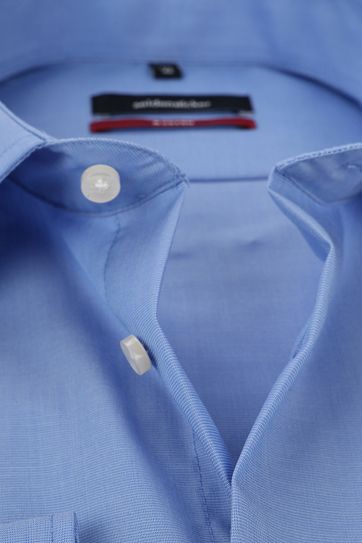 Seidensticker Hemd Bügelfrei Modern Blau