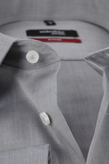 Seidensticker Hemd Bügelfrei Modern Grau