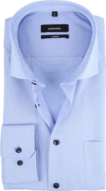 Seidensticker Hemd CF Bellblau