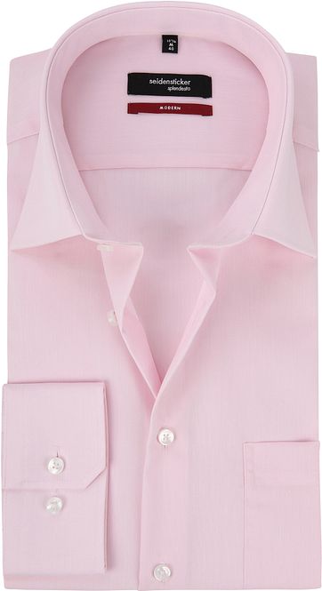 Seidensticker Hemd Modern Bügelfrei  Rosa