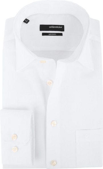 Seidensticker Hemd Modern Bugelfrei Weiss 01