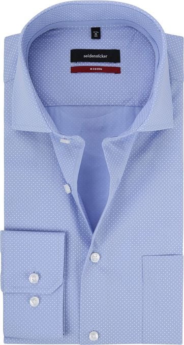 Seidensticker Hemd Modern-Fit Blau