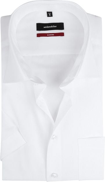 Seidensticker Hemd Weiß SS