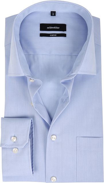 Seidensticker Non Iron Light Blue Comfort-Fit