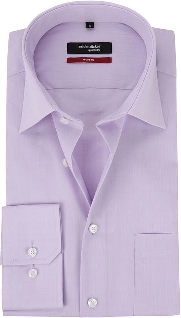 Seidensticker Overhemd Lila