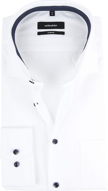 Seidensticker Overhemd Wit CF