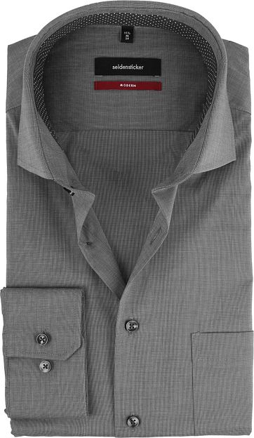 Seidensticker Shirt Grey