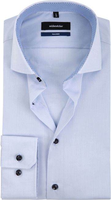 Seidensticker Shirt Light Blue