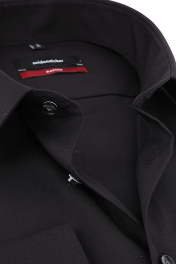 Seidensticker Shirt MF Black