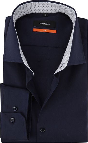 Seidensticker Shirt Navy SF 