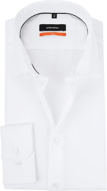 Seidensticker Shirt Oxford White