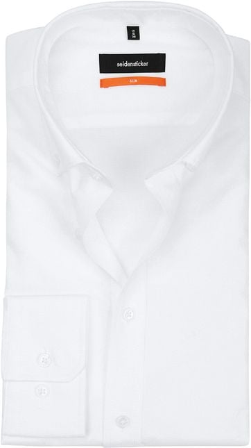 Seidensticker Shirt SF Button Down White