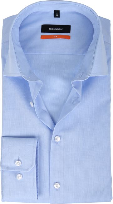 Seidensticker Strijkvrij Licht Blauw SF