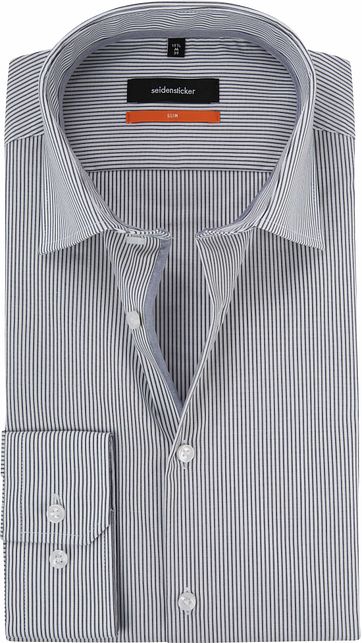 Seidensticker Stripes Black White