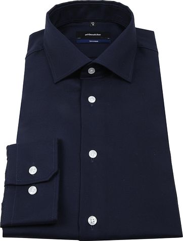 Seidensticker TF Overhemd Navy