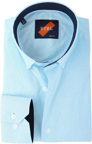 Shirt Suitable S2-3 Hellblau Weiss