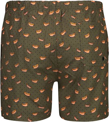 Shiwi Badeshorts Hotdog Dunkelgrün