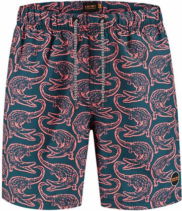 Shiwi Zwembroek Aligator Oranje Navy