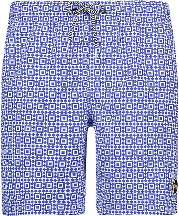 Shiwi Zwembroek Print Blauw shiwi kopen in de aanbieding