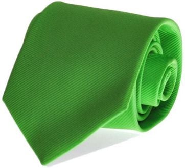 Silk Tie Bright Green F33