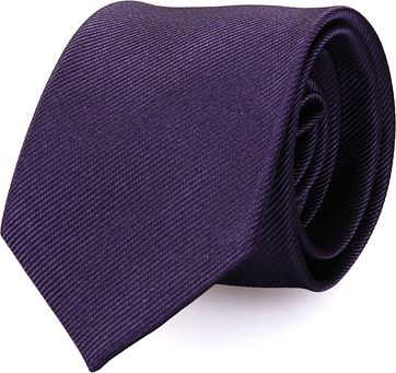 Silk Tie Dark Purple F62