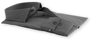 Skinny Fit Hemd Anthrazit 114-1