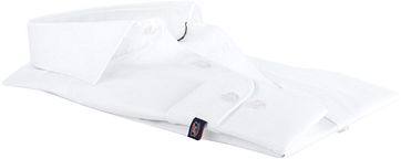 Skinny Fit Hemd Weiß