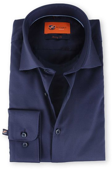 Skinny Fit Shirt Dark Blue 132-4