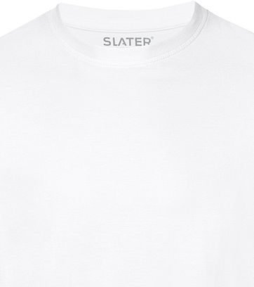 Slater 2er-Pack American T-shirt Weiß