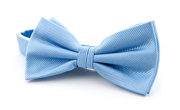 Smoking Fliege Seide Blau F02