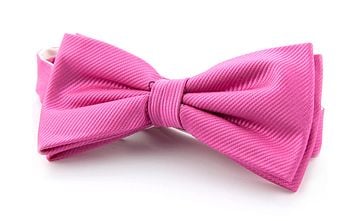 Smoking Fliege Seide Fuchsia F21