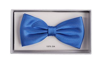 Smoking Fliege Seide Königsblau F05