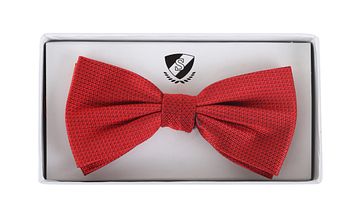 Smoking Fliege Seide Rot Motiv